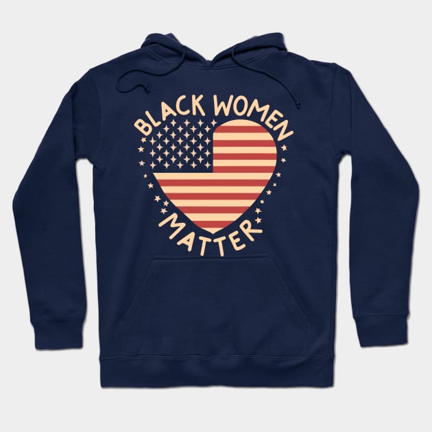 Black Women Matter Hoodie by Graceful Designs